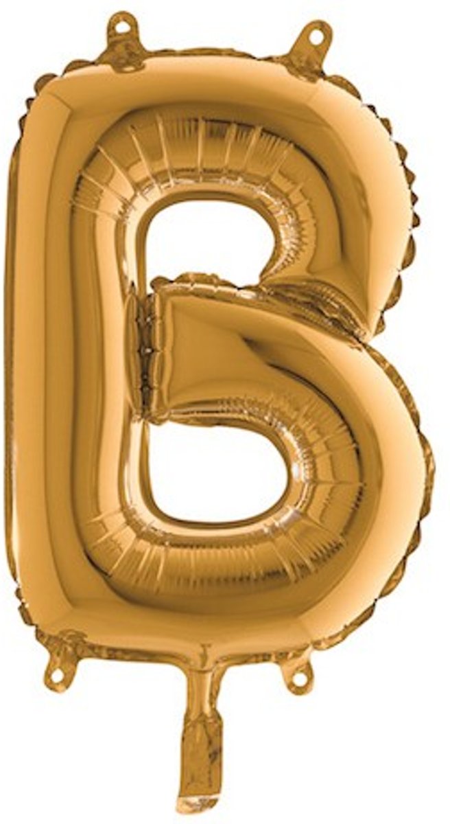 Folieballon | B | goud